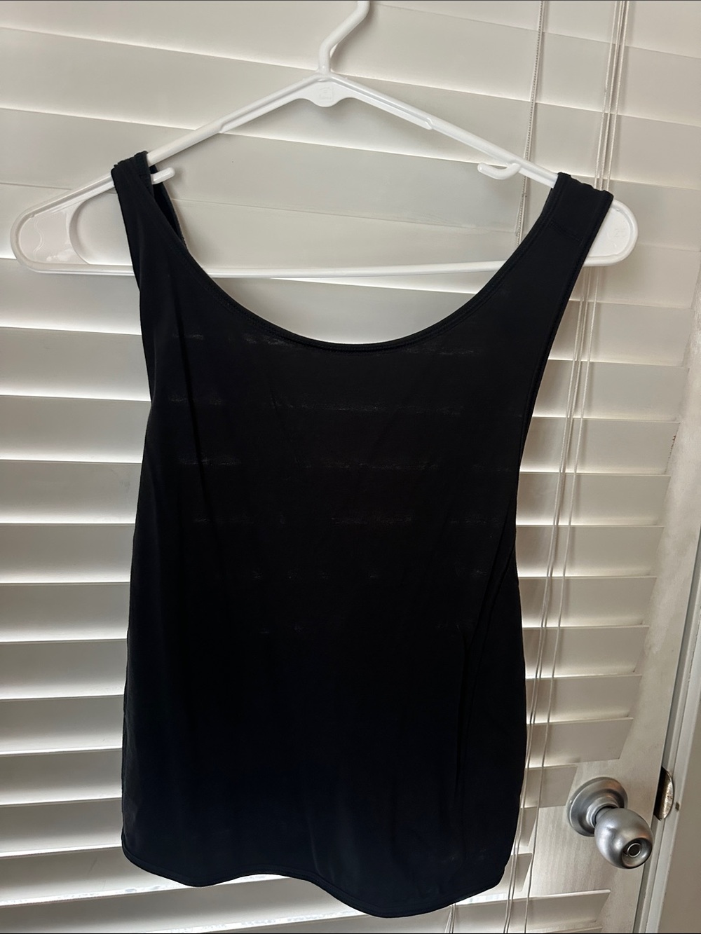 lululemon athletica Black Scoop Neck Tank Dress